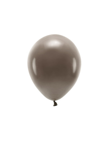 Balony Eco 30cm pastelowe, brązowy (1 op. / 10 szt.)