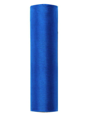 Organza Gładka, c. turkus, 0,16 x 9m (1 szt. / 9 mb.)