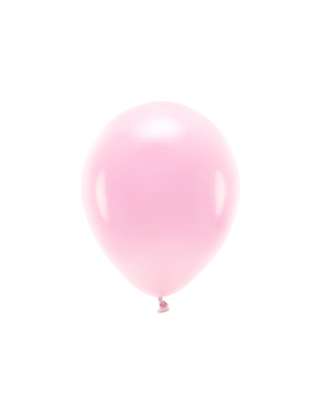 Balony Eco 30cm pastelowe, jasny różowy (1 op. / 10 szt.)