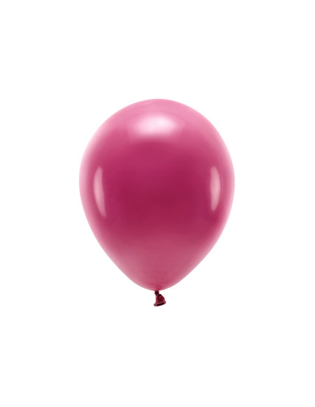 Balony Eco 30cm pastelowe, bordo (1 op. / 10 szt.)