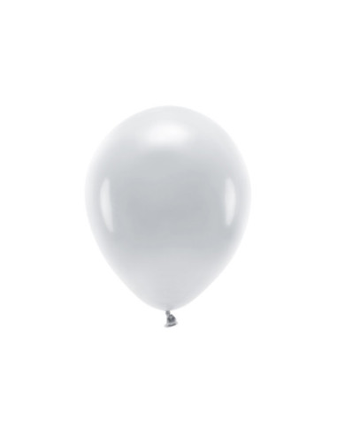 Balony Eco 30cm pastelowe, szary (1 op. / 10 szt.)