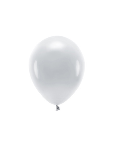 Balony Eco 30cm pastelowe, szary (1 op. / 10 szt.)