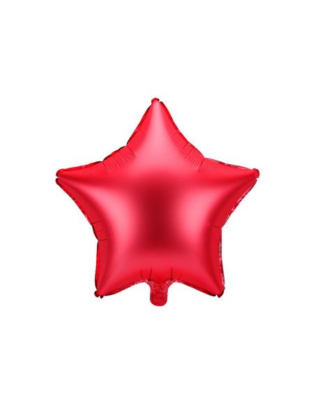 Balon foliowy Gwiazdka, 48cm, czerwony