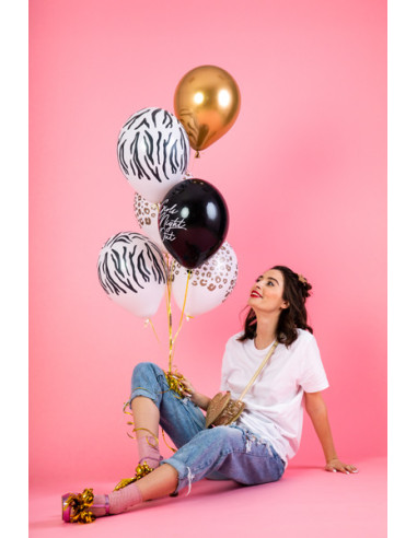 Balony 30cm, Girls Night Out, mix (1 op. / 6 szt.)
