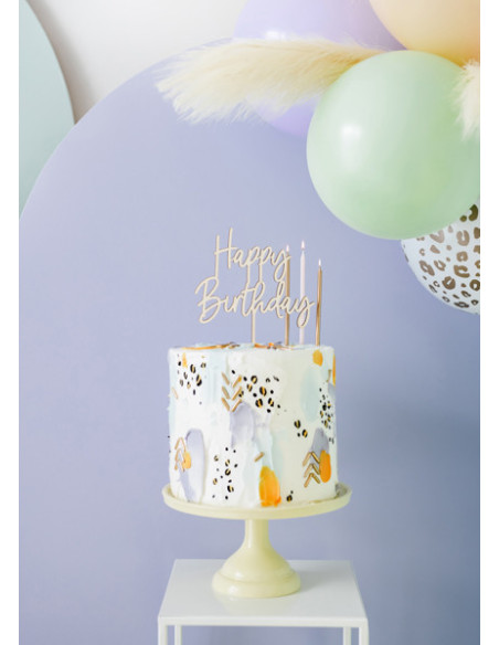 Balony 30 cm, Cętki, Pastel Pure White (1 op. / 50 szt.)