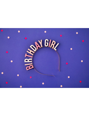 Opaska Birthday Girl, mix