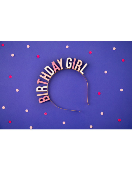 Opaska Birthday Girl, mix