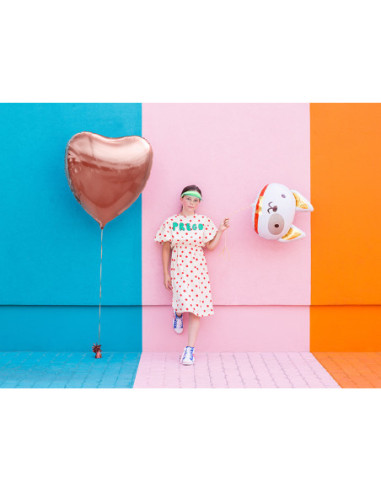 Balon foliowy Pies, 56x65 cm, mix