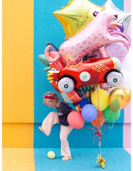 Balon foliowy Auto, 111x63 cm, mix