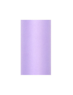 Tiul gładki, liliowy, 0,15 x 9m (1 szt. / 9 mb.)
