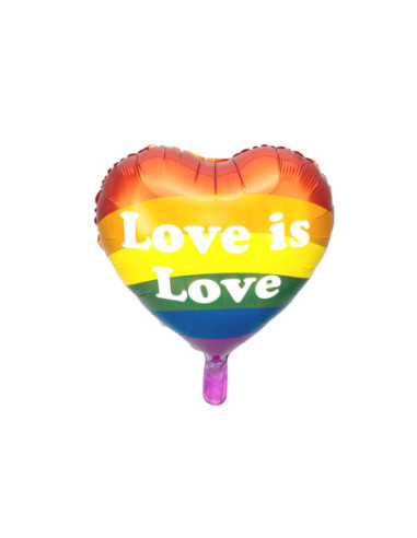 Balon foliowy Love is Love, 35cm, mix