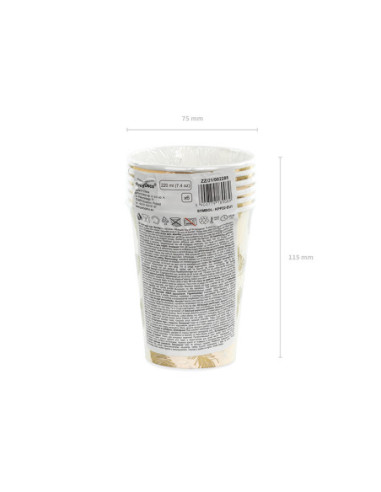 Kubeczki Lovely Swan, 260 ml (1 op. / 6 szt.)