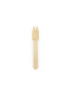 Drewniane widelce, 15.5cm (1 op. / 100 szt.)