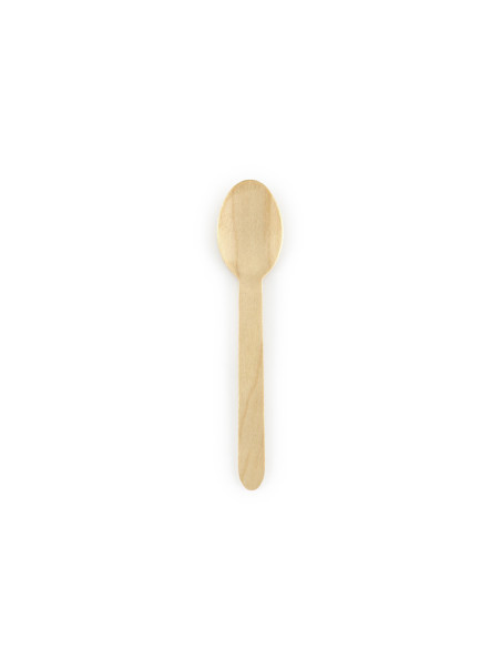Drewniane łyżki, 16cm (1 op. / 100 szt.)