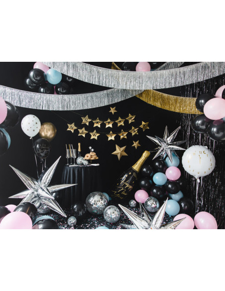 Kurtyna Party, czarny, 90x250cm