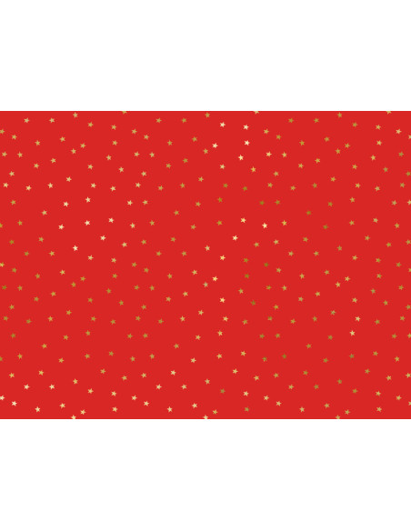 Papier do pakowania - Gwiazdki, 70x200cm