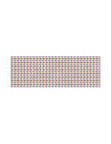 Papier do pakowania - Romby, 70x200cm