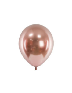 Balony Glossy 30cm, różowe złoto (1 op. / 10 szt.)