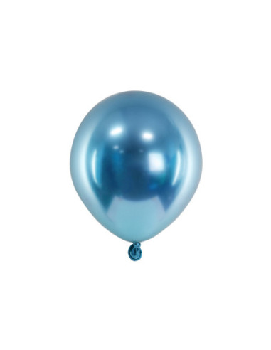Balony Glossy 12 cm, niebieski (1 op. / 50 szt.)