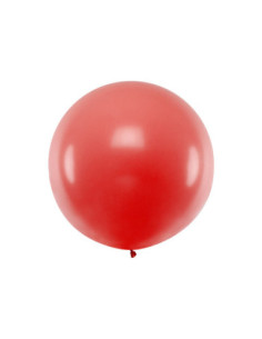 Balon okrągły 1m, Pastel Red