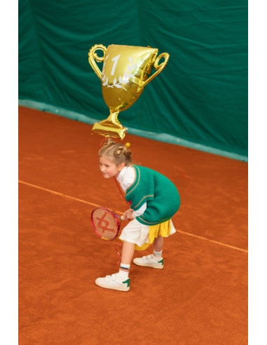 Balon foliowy Puchar, 64x61cm, złoty