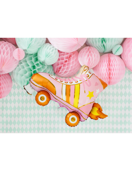 Balon foliowy Wrotka, 74x51cm, mix