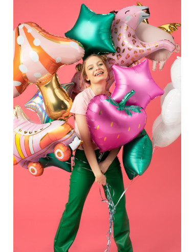 Balon foliowy Wrotka, 74x51cm, mix