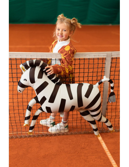 Balon foliowy Zebra, 115x85 cm, mix