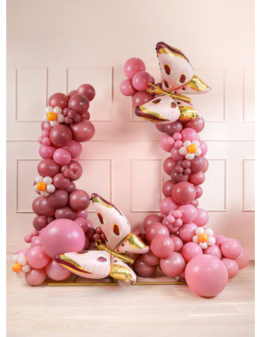 Balon foliowy Motyl, 120x87 cm, mix