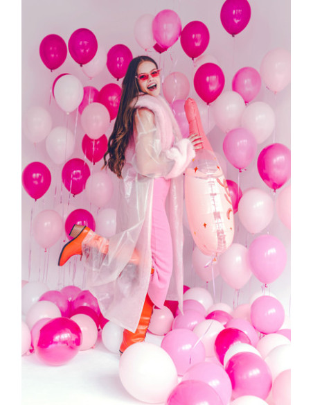 Balon foliowy Butelka, 38x97 cm, mix