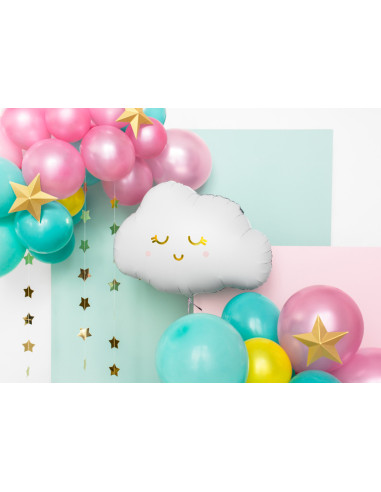 Balon foliowy Chmurka, 51x35.5cm, mix