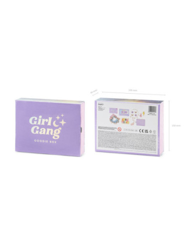 Zestaw prezentowy Girl Gang Goodie Box, mix, 19x15x4 cm