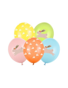 Balony 30 cm, Egg Hunt, mix (1 op. / 50 szt.)