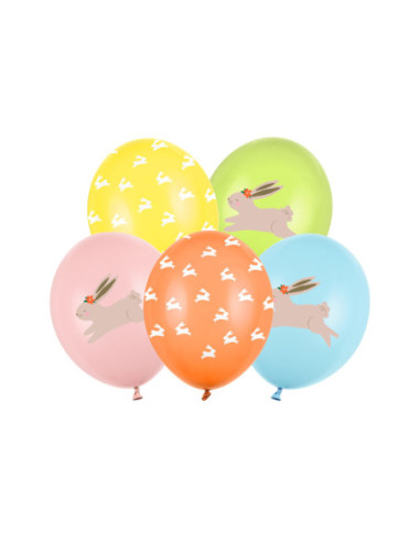 Balony 30 cm, Egg Hunt, mix (1 op. / 50 szt.)
