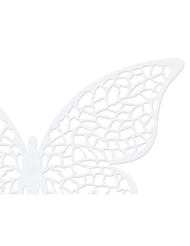 Dekoracje papierowe Motyl, 6,5 x 4cm (1 op. / 10 szt.)