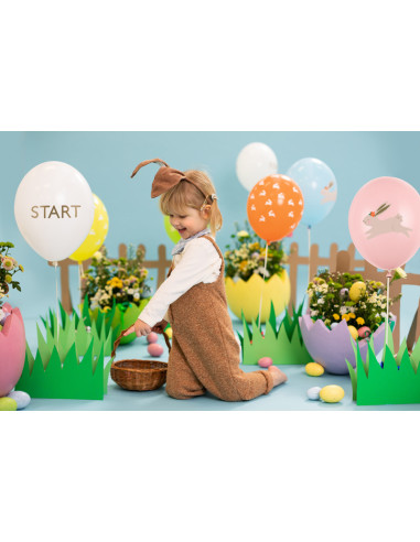 Balony 30 cm, Egg hunt, mix (1 op. / 7 szt.)
