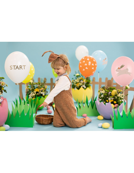 Balony 30 cm, Egg hunt, mix (1 op. / 7 szt.)