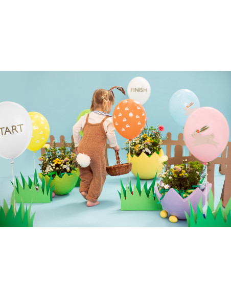 Balony 30 cm, Egg hunt, mix (1 op. / 7 szt.)