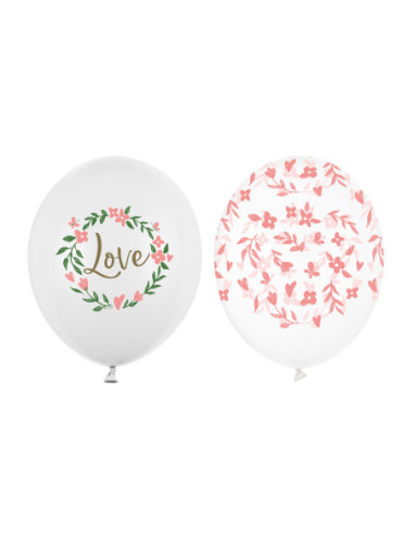 Balony 30 cm, Love, mix (1 op. / 50 szt.)