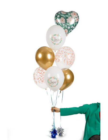 Balony 30 cm, Love, mix (1 op. / 50 szt.)