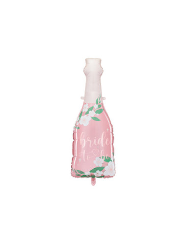 Balon foliowy Butelka Bride to be, 49.5x108.5 cm, mix
