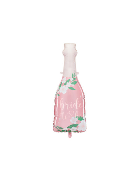 Balon foliowy Butelka Bride to be, 49.5x108.5 cm, mix