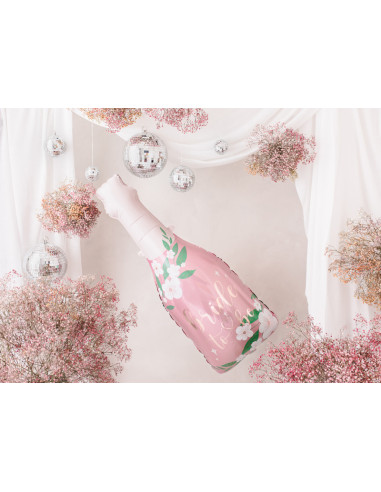 Balon foliowy Butelka Bride to be, 49.5x108.5 cm, mix