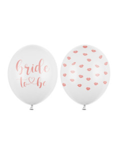 Balony 30 cm, Bride to be, mix (1 op. / 50 szt.)
