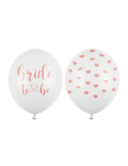 Balony 30 cm, Bride to be, mix (1 op. / 50 szt.)