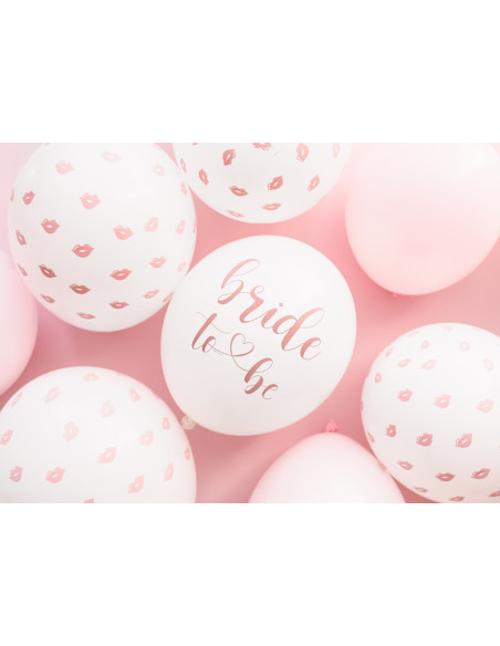 Balony 30 cm, Bride to be, mix (1 op. / 50 szt.)