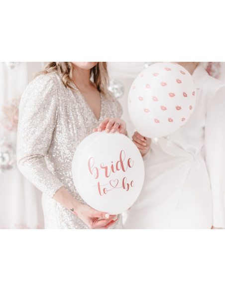 Balony 30 cm, Bride to be, mix (1 op. / 50 szt.)