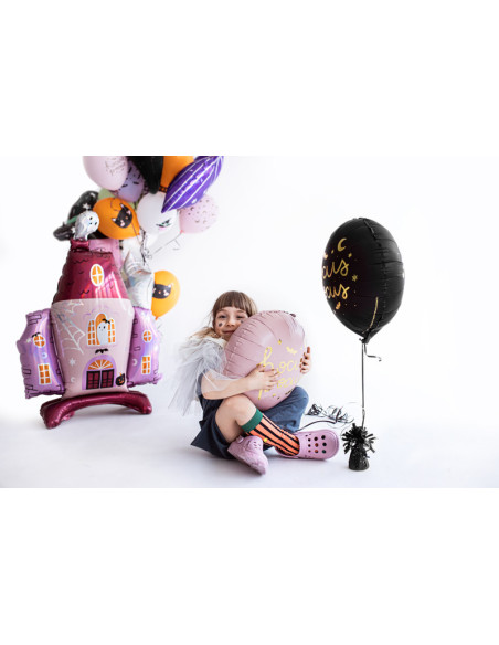 Balon foliowy Nawiedzony Dom, 89,5x116,5 cm, mix