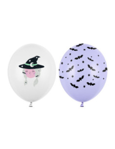 Balony 30 cm, Witch, mix (1 op. / 50 szt.)
