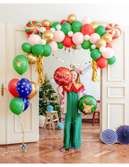 Girlanda balonowa - Cukierki, mix, 170x155 cm